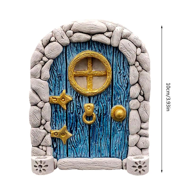 Resin Art With Wood - Elf Fairy Door Miniatuur Tuinhuis Decor