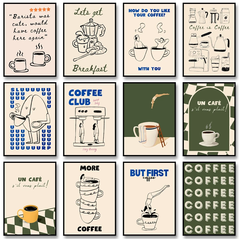Resin Art Gallery - Stillness Stories frameloze Coffee Diver Poster