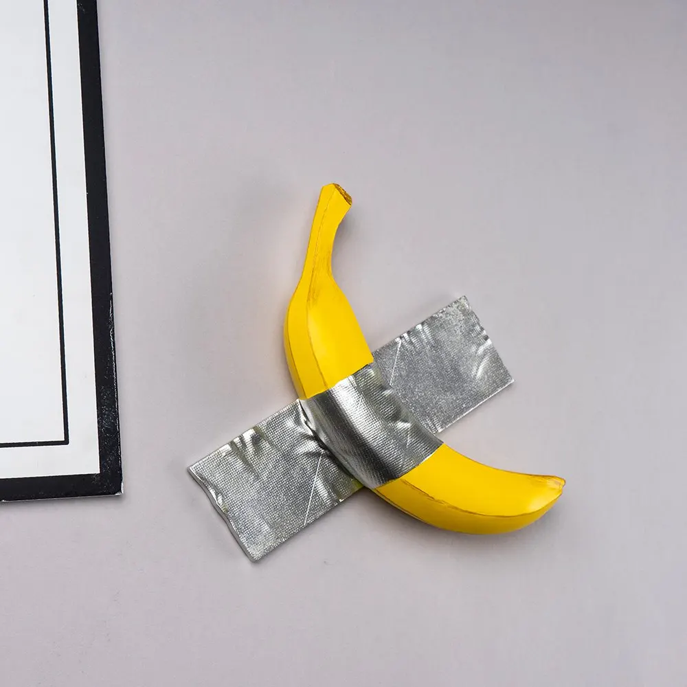 Resin Art Sculptures - Hars tape banaan sculptuur wanddecoratie hedendaagse