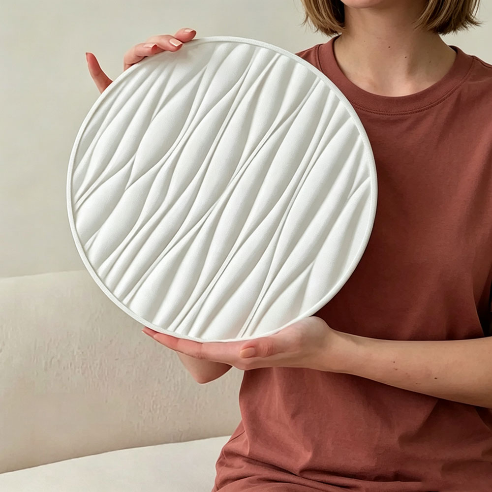 Resin Art Acrylic - Grote ronde siliconen mal voor trays,