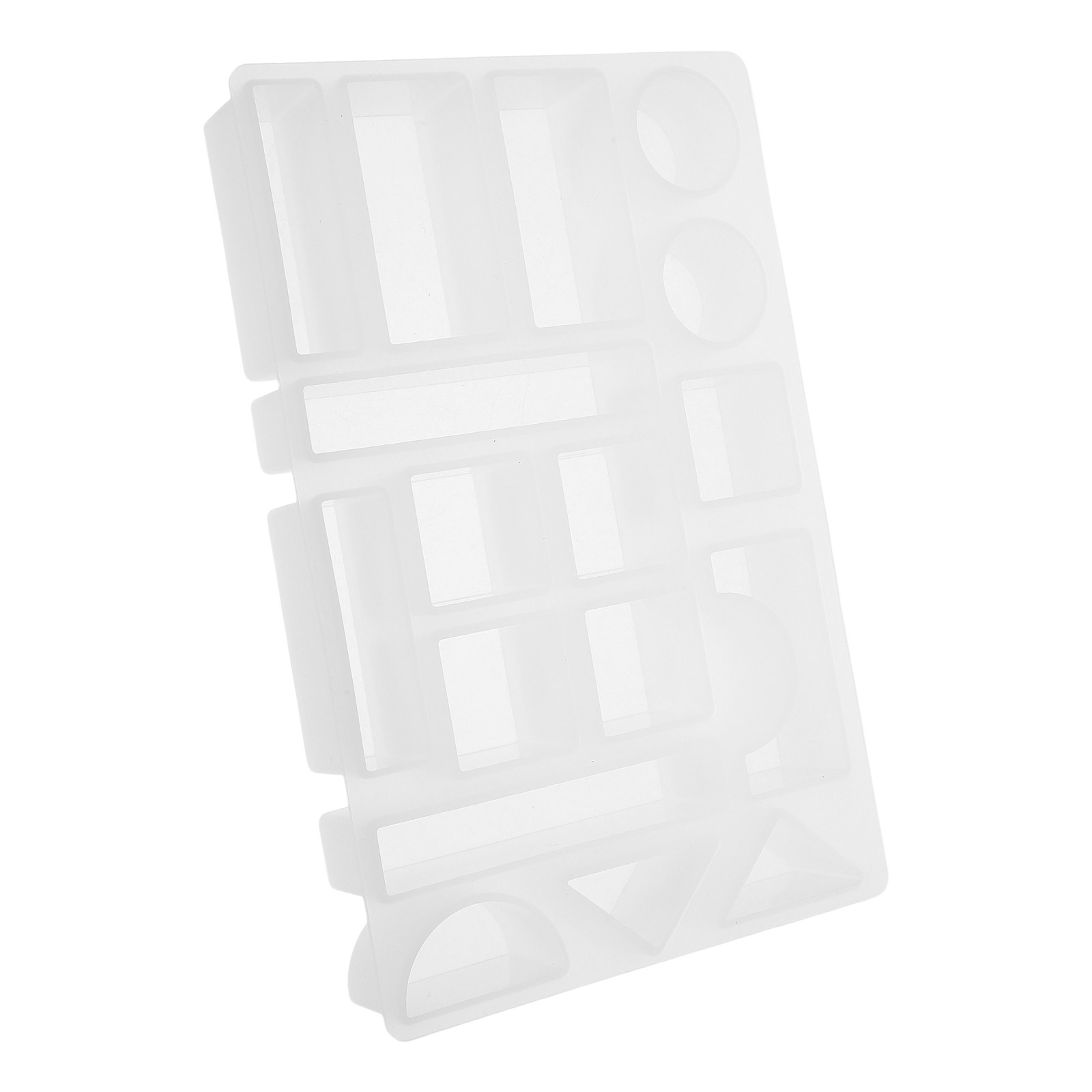 Resin Art Cube - Baksteenvorm voor epoxyhars, kleine geometrische 17-vakjes