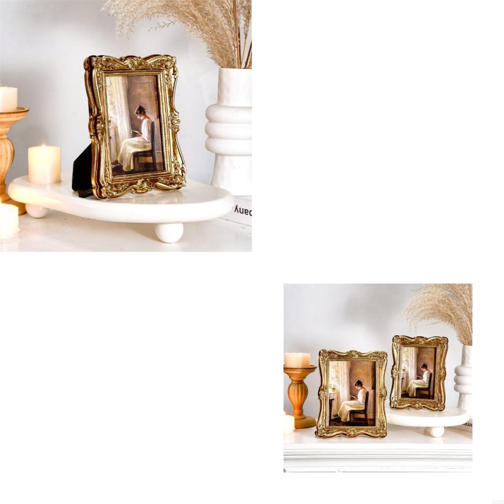 Resin Art Gallery - 62KD retro fotolijst, decoratieve fotolijst antieke