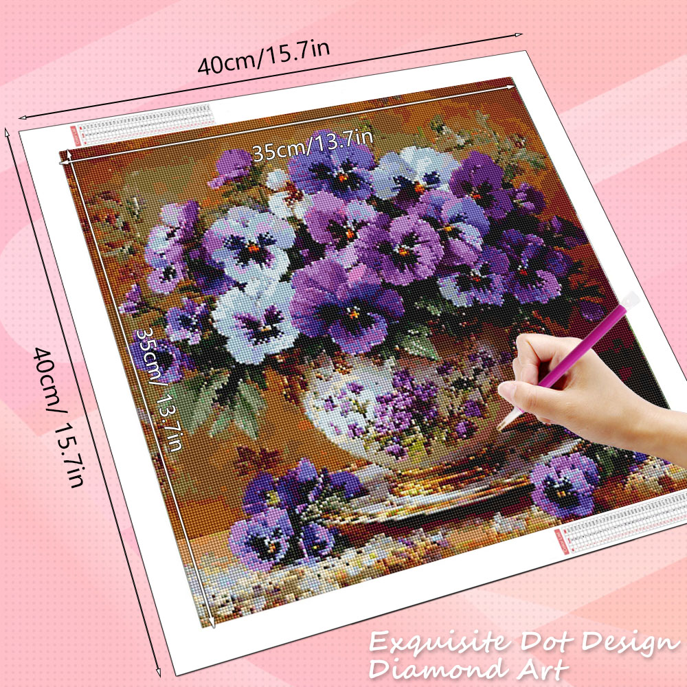 HUACAN 5D Diamond Mozaïek Rose - Resin Art Rose recensie en prijs