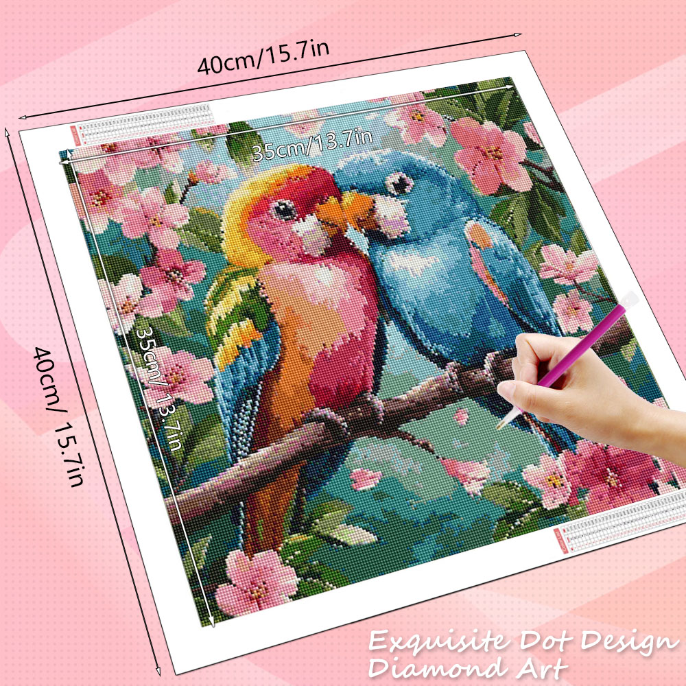 HUACAN Diamant Schilderij Voge - Resin Art Rose recensie en prijs