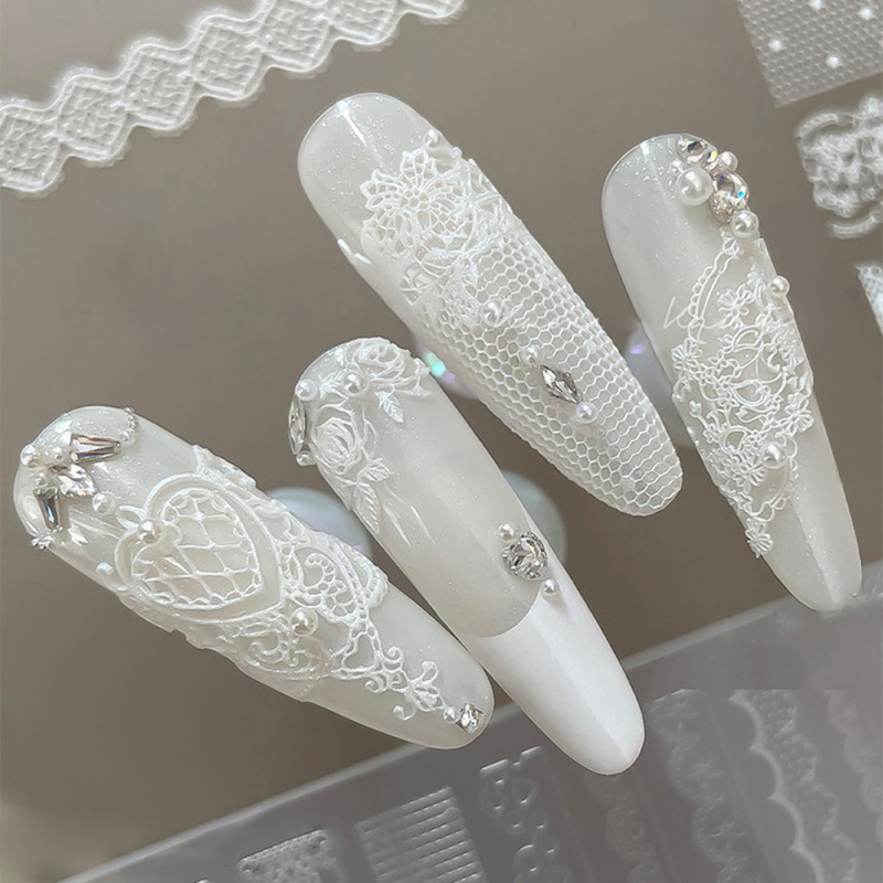 1pc Kant 3D Siliconen Nagel Ma - Resin Art Template recensie en prijs