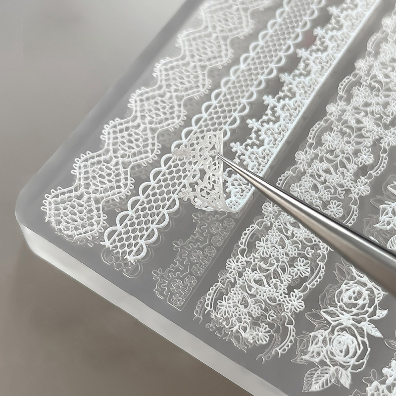 1pc Kant 3D Siliconen Nagel Ma - Resin Art Template recensie en prijs