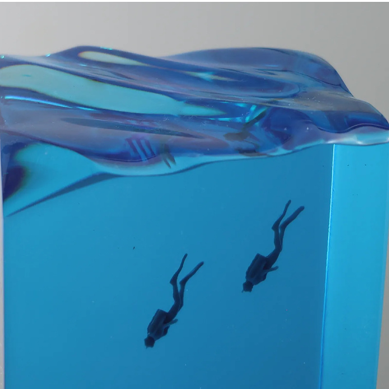 NIEUW Marine Art Home Decorati - Resin Art With Wood recensie en prijs