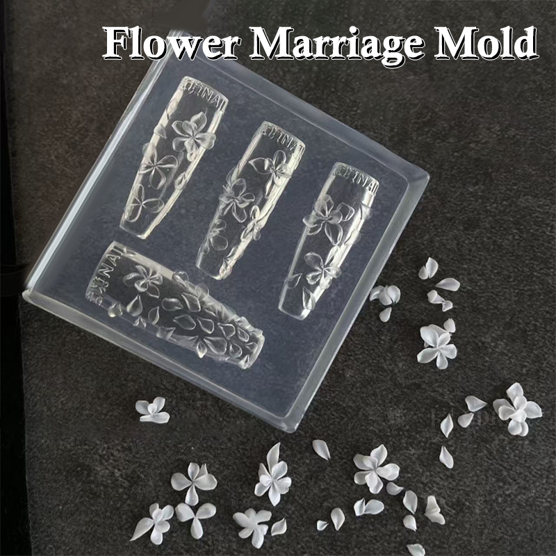 【O】3D Bloemen Nagelvorm DIY Si - Resin Art Template recensie en prijs
