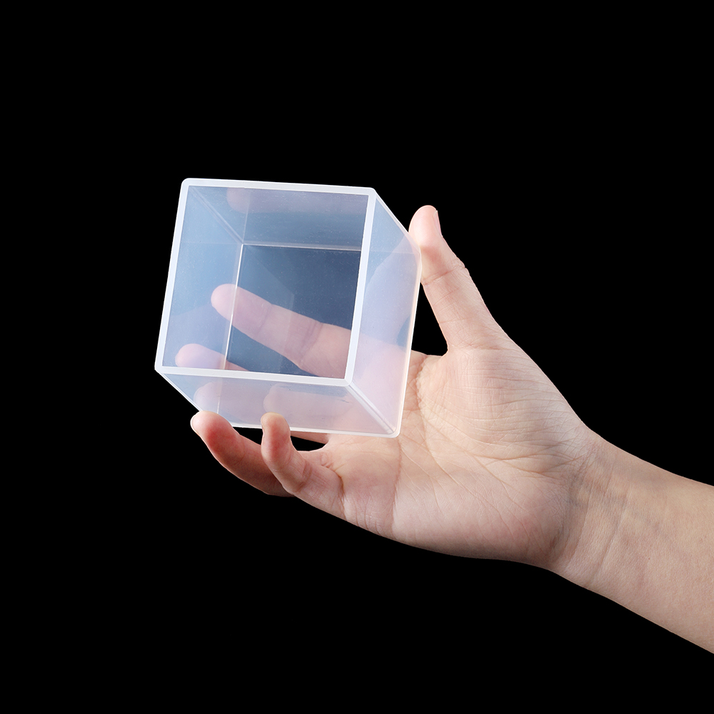 Doorzichtige siliconen kubusvo - Resin Art Cube recensie en prijs