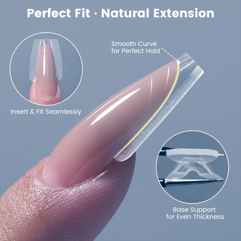 240 stuks dubbele nagelvormen  - Resin Art Template recensie en prijs