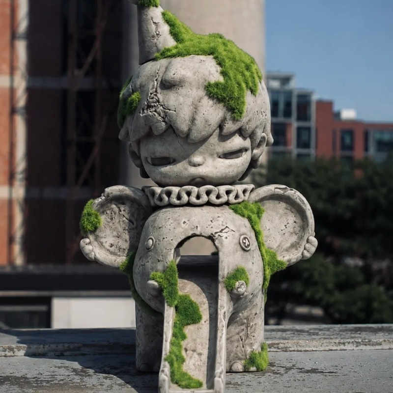 POP MART Hirono Elephant Slide - Resin Art Sculptures recensie en prijs