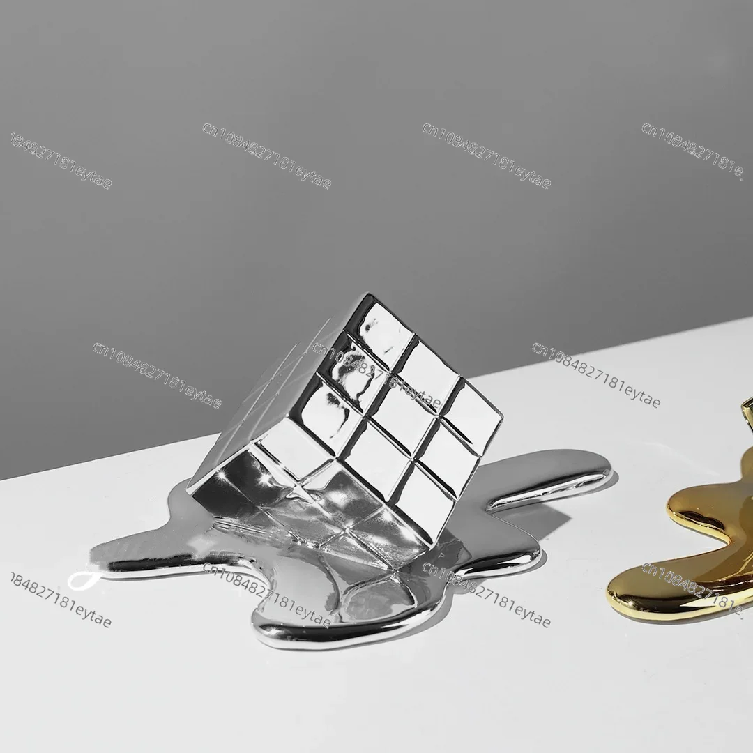 Gouden hars geometrische kubus - Resin Art Cube recensie en prijs