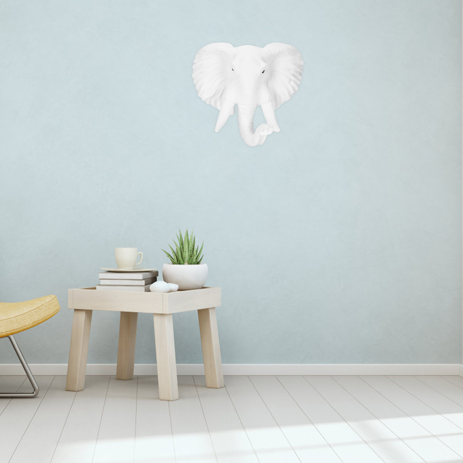 Levensechte hars wolfkop wandd - Resin Art Gallery recensie en prijs