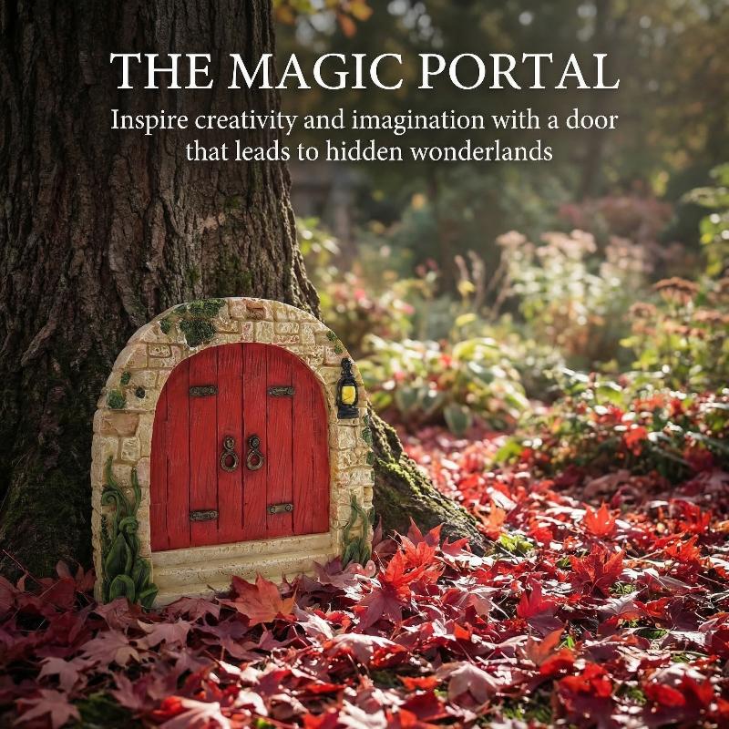 Elf Fairy Door Miniatuur Tuinh - Resin Art With Wood recensie en prijs