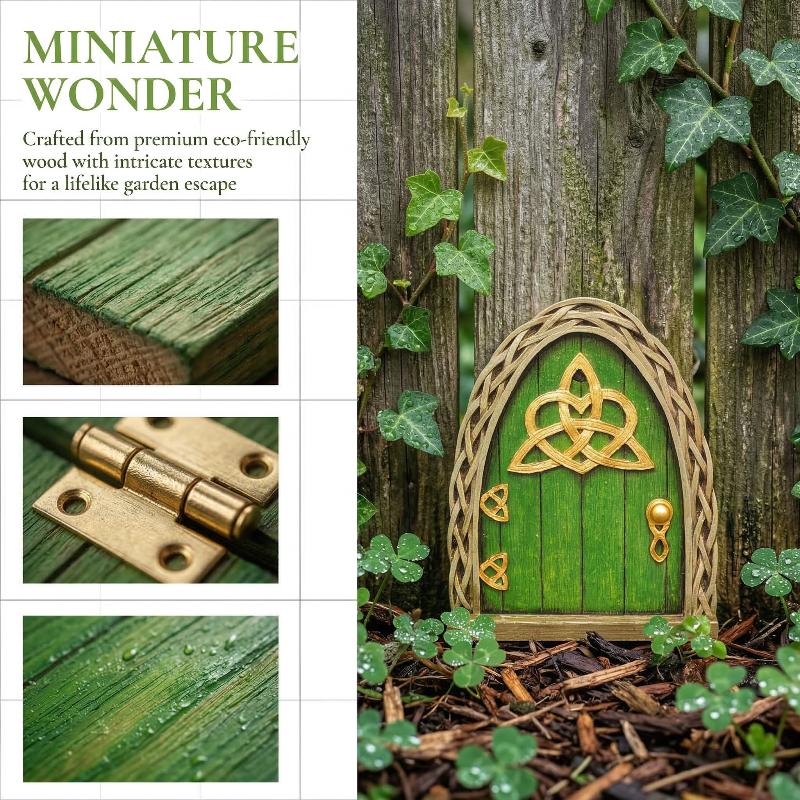Elf Fairy Door Miniatuur Tuinh - Resin Art With Wood recensie en prijs