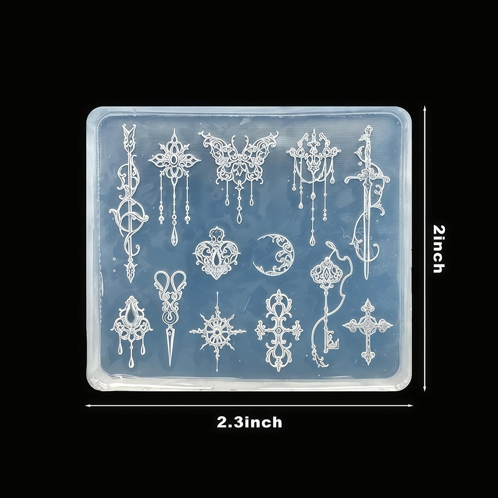 Pijl siliconen mal maan hars z - Resin Art Template recensie en prijs