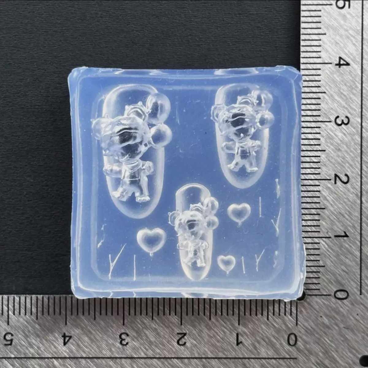 3D nagelsjablonen mooie cartoo - Resin Art Template recensie en prijs