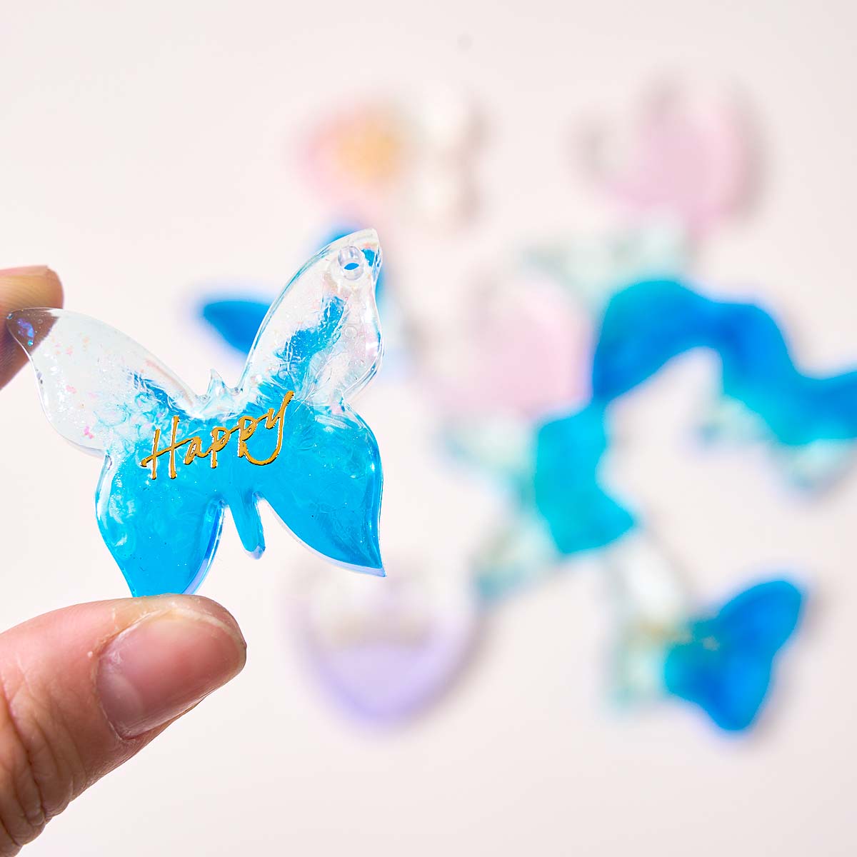 Zes-gaats siliconen mal met ga - Resin Art Acrylic recensie en prijs