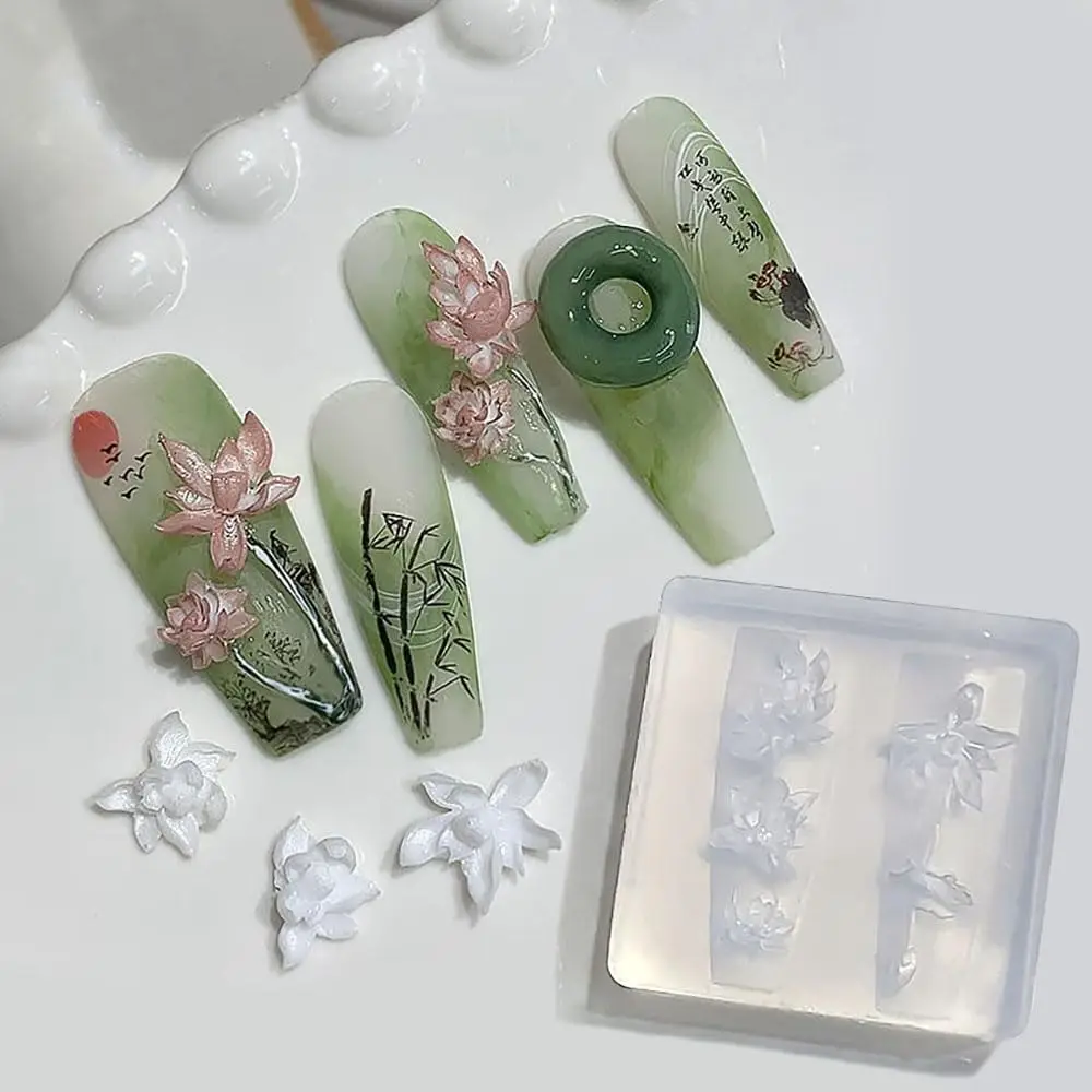 3D doornen nagelontwerp silico - Resin Art Template recensie en prijs
