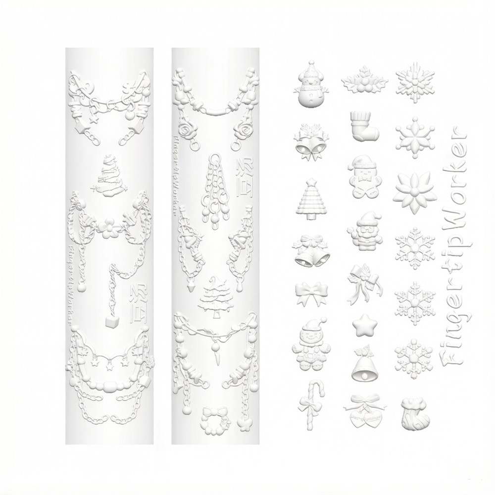 Kerstmis 3D siliconen mal voor - Resin Art Template recensie en prijs