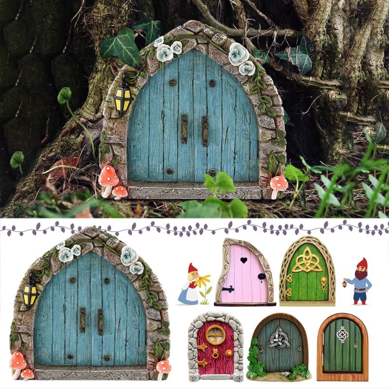 Elf Fairy Door Miniatuur Tuinh - Resin Art With Wood recensie en prijs