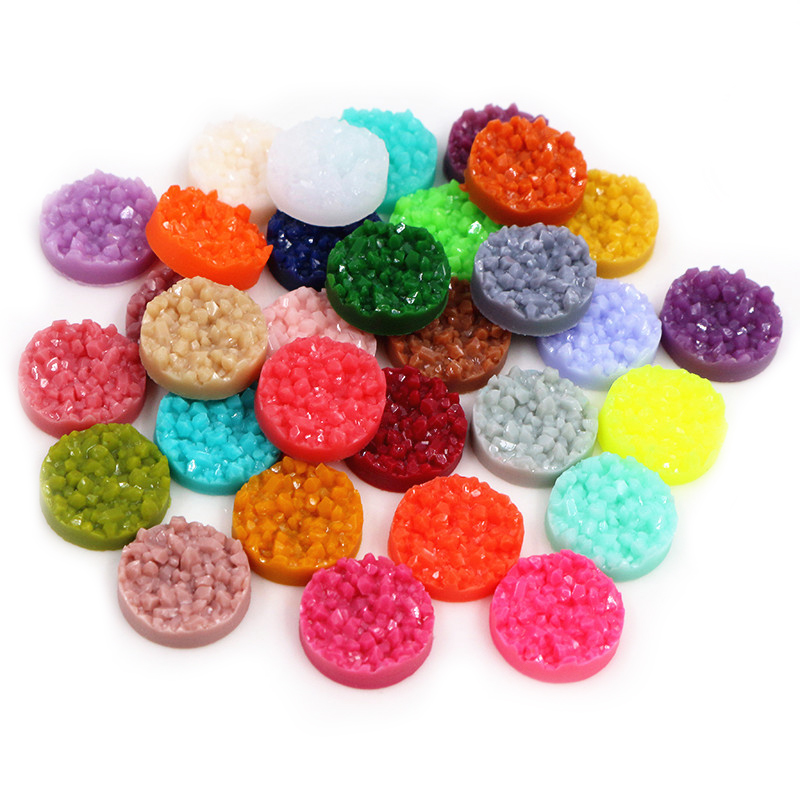 40pcs Hars Druzy Cabochons Dom - Resin Art Engagement recensie en prijs