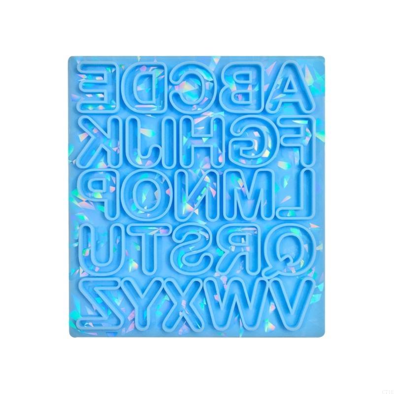 Brief oorbel hars mal holograf - Resin Art Letter Keychain recensie en prijs