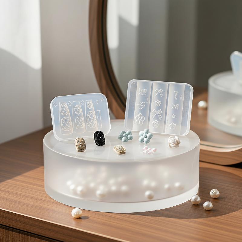 Siliconen nagelschablonen geru - Resin Art Template recensie en prijs
