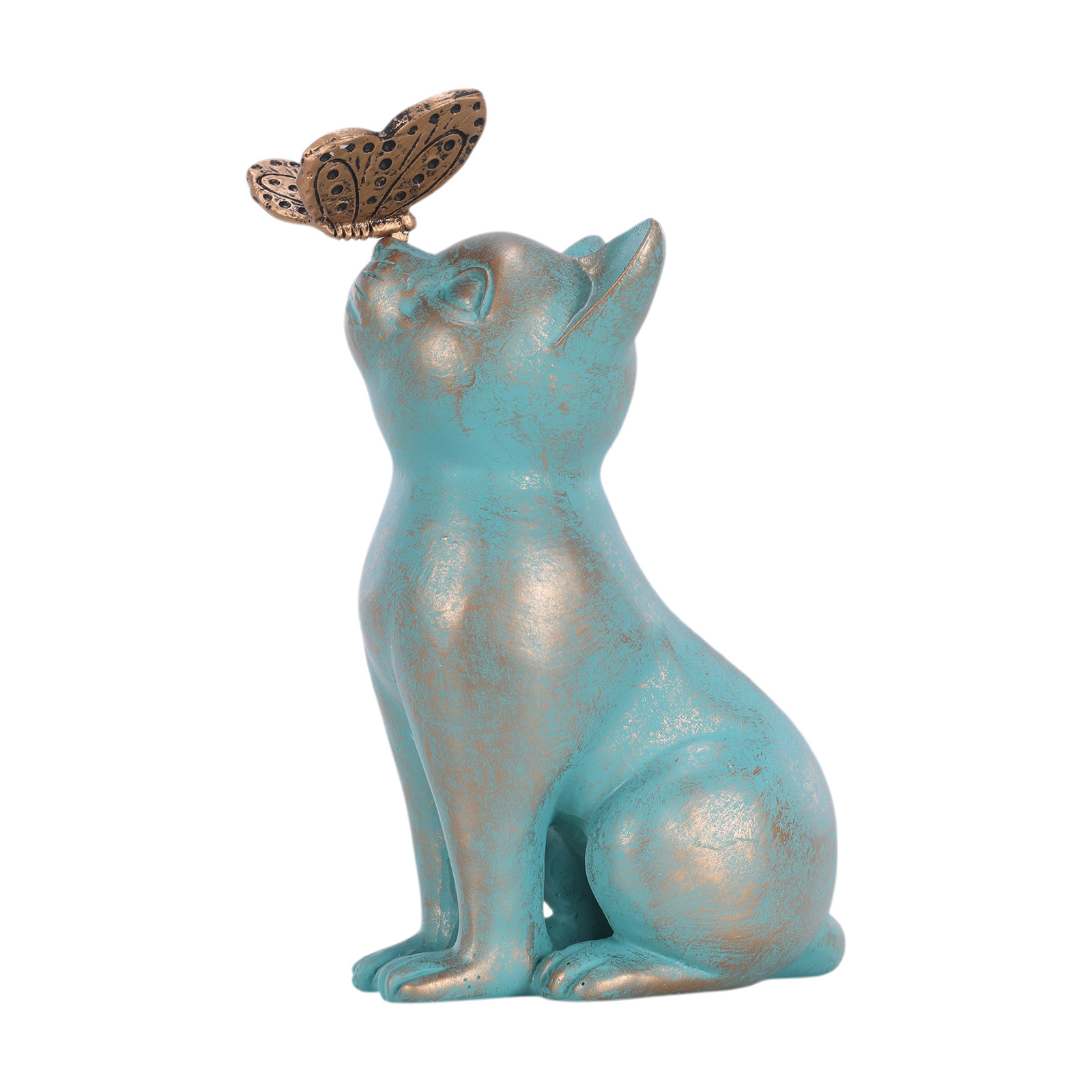 Hars kattensculptuur kunst orn - Resin Art Sculptures recensie en prijs