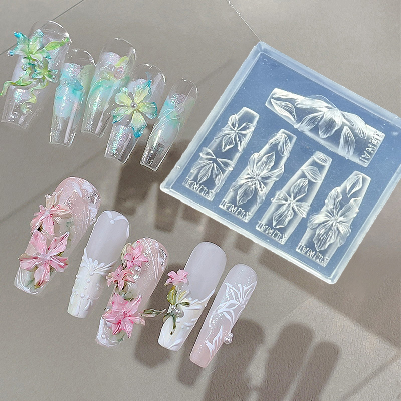 3D Bloemen Nagelvorm DIY Silic - Resin Art Template recensie en prijs