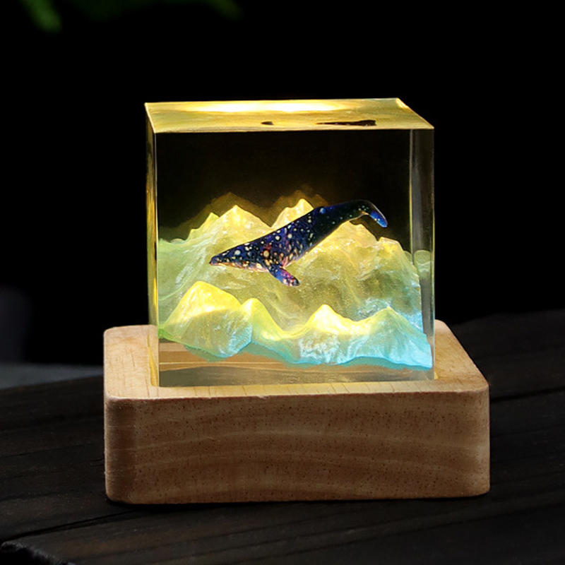 5cm Kubus Organismen Hars Tafe - Resin Art Cube recensie en prijs