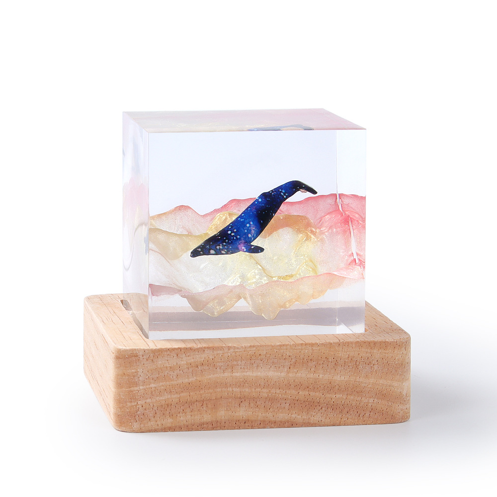 5cm Kubus Organismen Hars Tafe - Resin Art Cube recensie en prijs