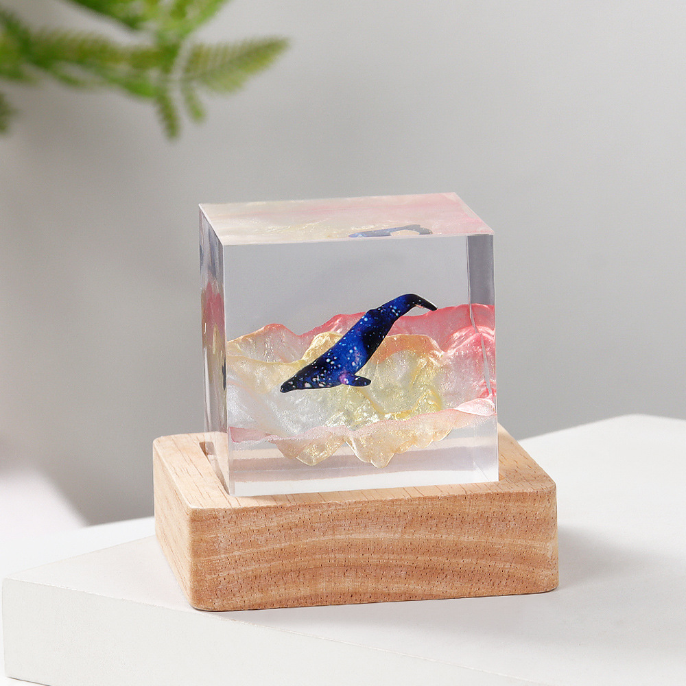 5cm Kubus Organismen Hars Tafe - Resin Art Cube recensie en prijs