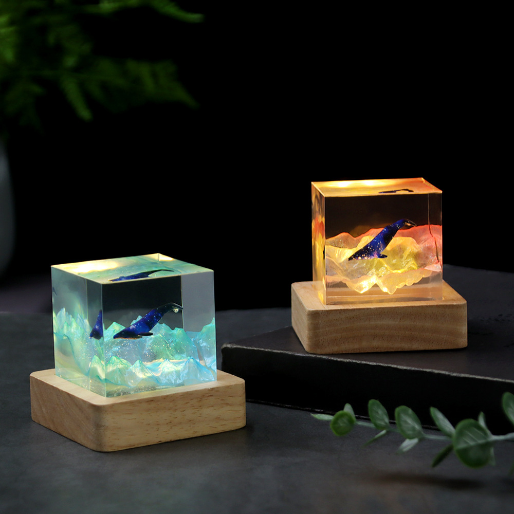 5cm Kubus Organismen Hars Tafe - Resin Art Cube recensie en prijs