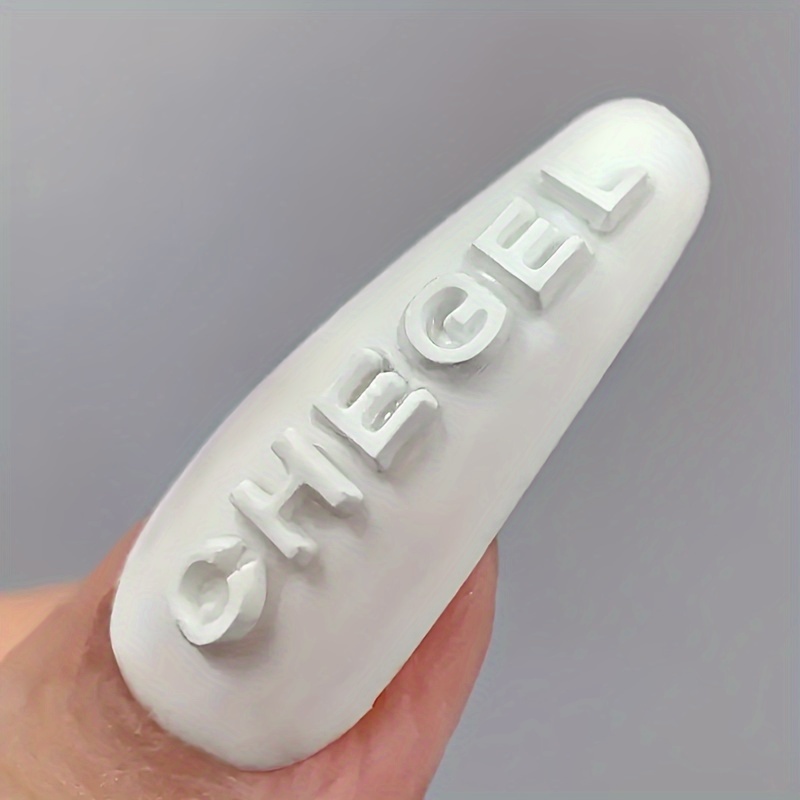 1 stuk zelfgemaakte nagelkunst - Resin Art Template recensie en prijs