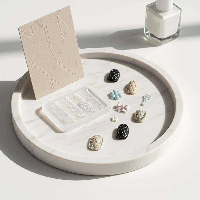 Draagbare herbruikbare silicon - Resin Art Template recensie en prijs