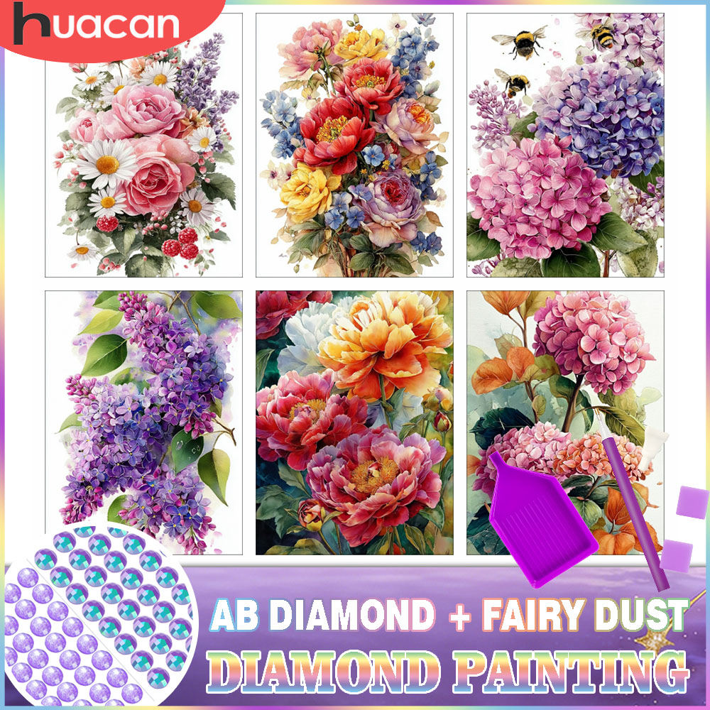 HUACAN Diamond Painting Kit Bl - Resin Art Rose recensie en prijs