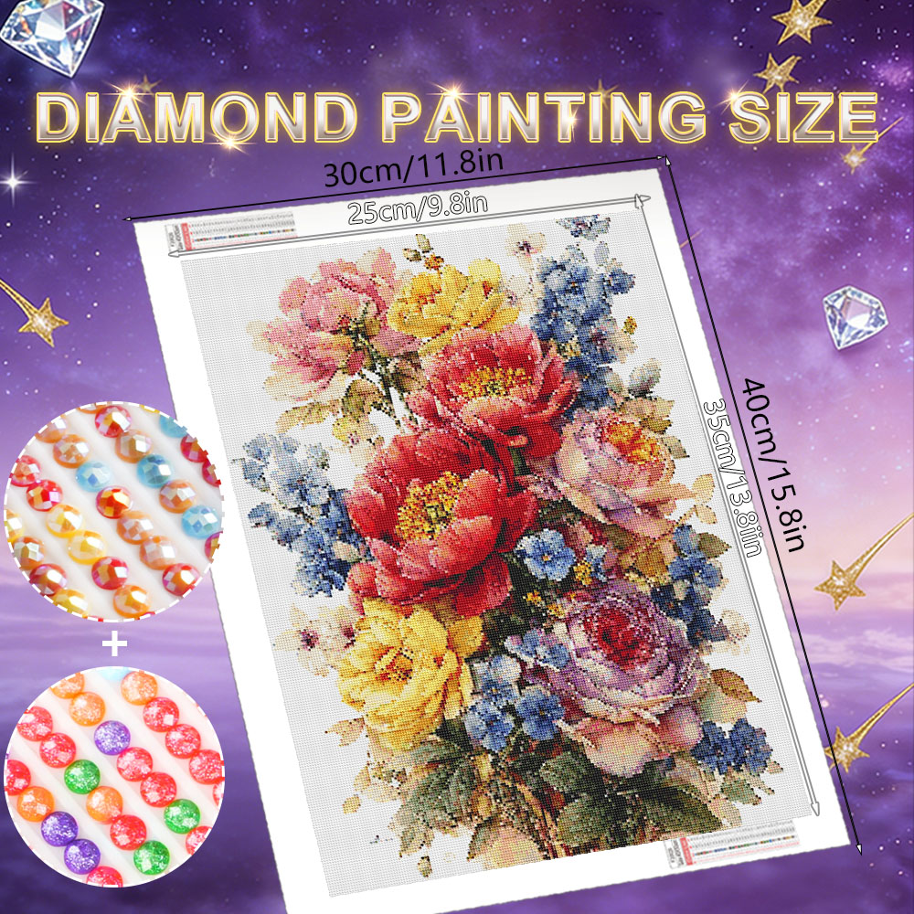 HUACAN Diamond Painting Kit Bl - Resin Art Rose recensie en prijs