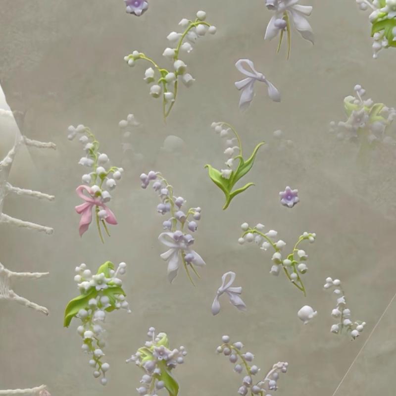 Bloemen Serie 3D Gebogen Nagel - Resin Art Template recensie en prijs
