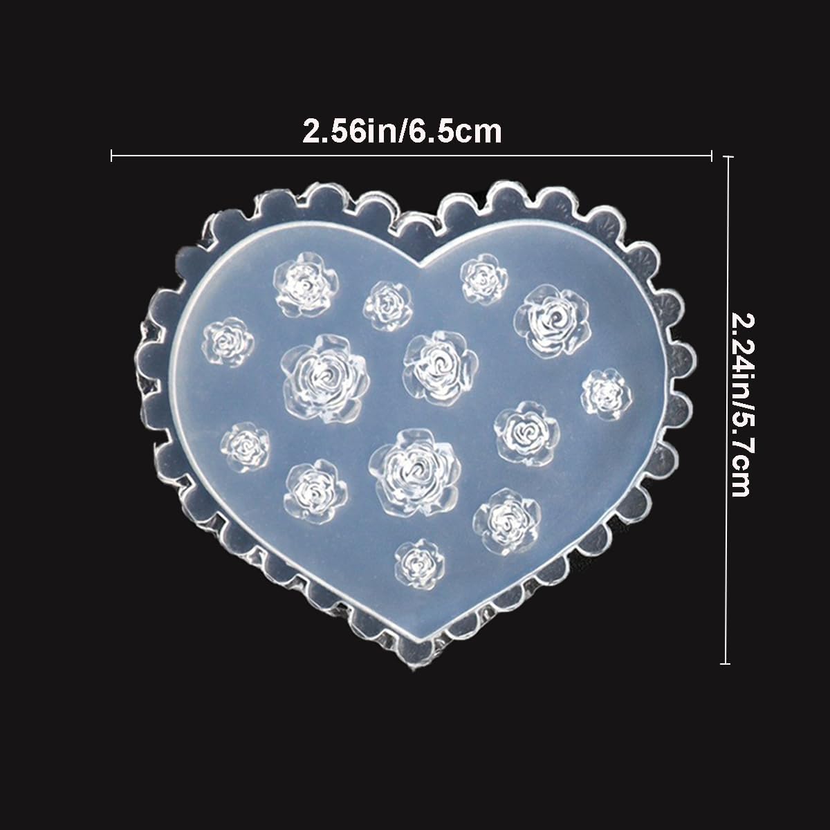 3D Bloem Nagel Mallen Silicone - Resin Art Template recensie en prijs