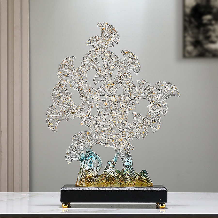 Fa Cai Ginkgo Boomhars Sculptu - Resin Art Sculptures recensie en prijs